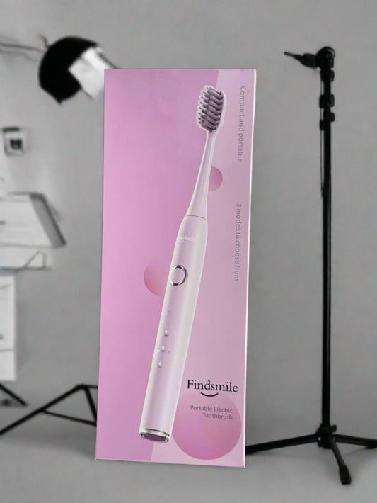 Findsmile electric toothbrush packaging on a textured surface
