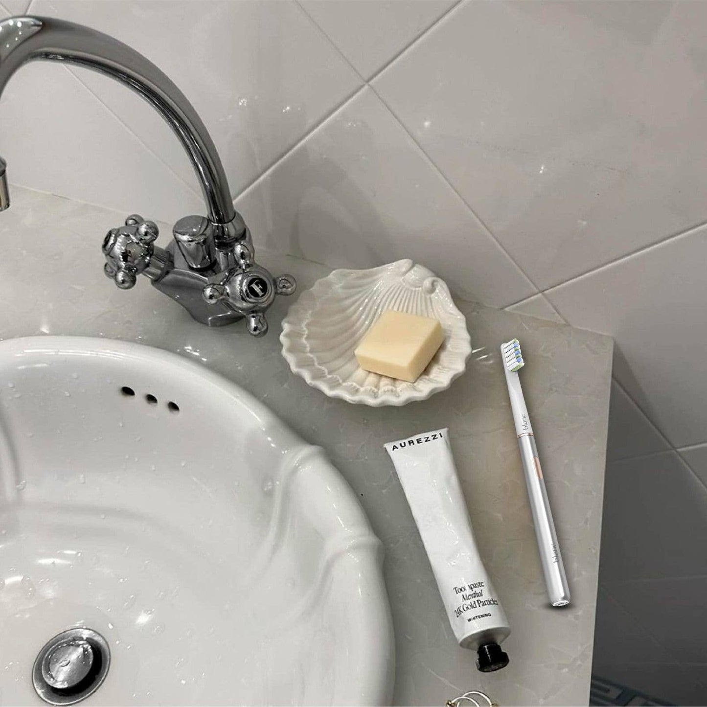 Blanc Schallzahnbürste