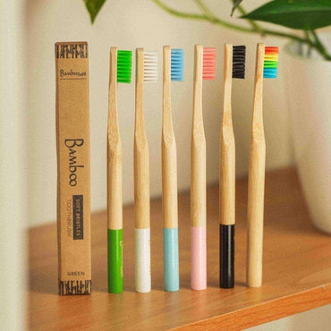 Bamboo Rainbow Toothbrush