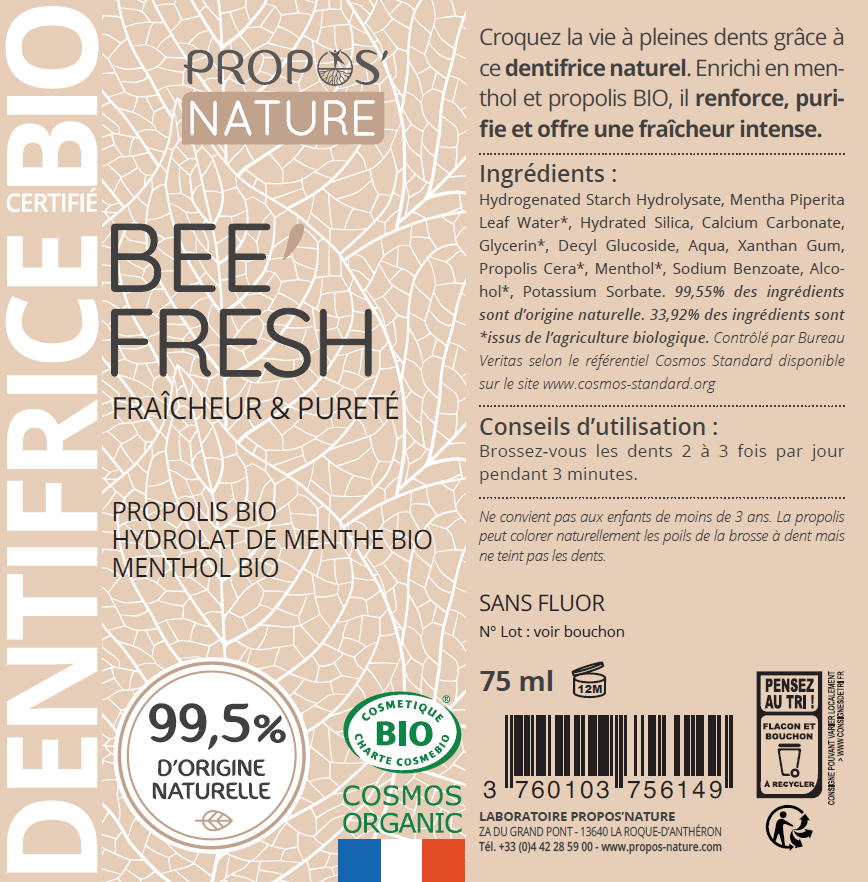 BrightFix Bio-Zahnpasta