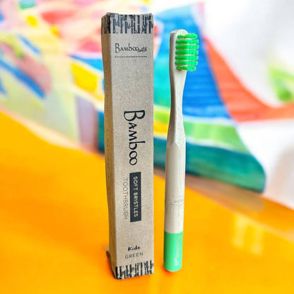 Bambus Regenbogen Kinderzahnbürste